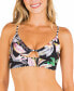Фото #1 товара Hurley 296864 Women's Juniors' Reversible Bralette Bikini Top Swimwear XL