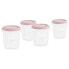 MINILAND Set 4 Blush 200ml Containers