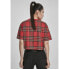 ფოტო #3 პროდუქტის URBAN CLASSICS Tartan Oversized T-shirt