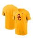 ფოტო #1 პროდუქტის Men's Gold USC Trojans Primetime Evergreen Logo T-Shirt