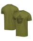 ფოტო #2 პროდუქტის Men's and Women's Green Smokey the Bear Brass Tacks T-shirt