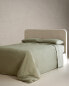 Фото #5 товара (140 gxm²) washed linen flat sheet