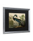 Фото #2 товара John James Audubon Louisiana Heron Matted Framed Art - 27" x 33"
