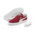 Фото #12 товара Puma Suede Classic XXI 37491506 Mens Red Suede Lifestyle Sneakers Shoes