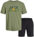 Фото #1 товара Спортивный костюм Jack & Jones JACULA Standard Fit Green 12255000