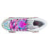 Фото #4 товара Cosmic Skates Iridescent Hologram Roller Skates Womens Silver ARCHIE-30-IRD