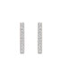 Фото #3 товара Diamond Bar Stud Earrings (1/10 ct. t.w.) in 14k Yellow Gold, Created for Macy's