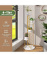 Фото #6 товара 4-Tier Metal Plant Stand 49.5" Tall Potted Planter Display Shelf Storage Rack