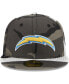 Фото #3 товара Men's Los Angeles Chargers Urban Camo 59FIFTY Fitted Hat