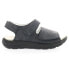 Фото #1 товара Propet Travelactiv Scottsdale Ankle Strap Womens Black Casual Sandals WST033PBL