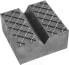 Фото #1 товара 75 x 75 x 50 mm Rubber Pad with V-Groove / Waffle Rubber Pad Trolley Jack Square Car Block Trolley Jack Buffer Tyre Change Truck Wheels Car Tuning Accessories
