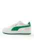 Puma CA Pro suede trainers in white and green