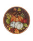 Harvest Blessings Set of 4 Dessert Plates, Service for 4