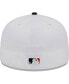 Фото #5 товара Men's White, Navy Minnesota Twins Optic 59FIFTY Fitted Hat