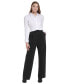 Фото #7 товара Классическая женская рубашка Calvin Klein хлопковая, с трикотажной спинкой и рукавами