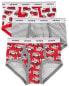 3-Pack Cotton Briefs Underwear 6-7