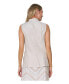 Фото #3 товара Women's Linen Sleeveless In Line Top