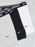 Фото #3 товара Nike 3 pack cotton stretch trunks in black/grey/white