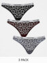 Calvin Klein steel 3 pack brief in multi