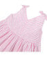 ფოტო #10 პროდუქტის Girls' Sleeveless Bow Shoulder Swing Dress, Toddler