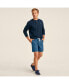 Men's Super-T Long Sleeve Henley T-Shirt Синий, Средний - фото #5