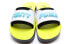 PUMA Surf Slide Rihanna Fenty Black White Yellow 367747-02 Slides