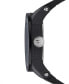 Unisex Black Silicone Strap Watch 44mm DZ1437