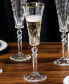 Marilyn Gold-Tone Flutes, Set of 4