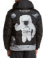 ფოტო #6 პროდუქტის Men's NASA-Inspired Reversible Two-in-One Puffer Jacket with Astronaut Interior