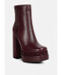 Фото #2 товара Womens dryday diamante zip up block heel boots