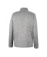 ფოტო #4 პროდუქტის Men's Gray Maryland Terrapins John Half-Zip Jacket