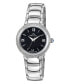 ფოტო #1 პროდუქტის Women's Luna Stainless Steel Bracelet Watch 1181GLUS