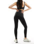 ASOS 4505 high waist gym leggings in black high shine