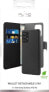 Puro Etui PURO Wallet Detachable 2w1 Samsung Galaxy A72 (czarny)