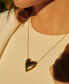 Heart Chain & Cord Pendant Necklace, 20-1/2" + 3" extender