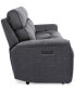 Фото #5 товара Hutchenson 2-Pc. Fabric Sectional with 2 Power Headrests
