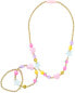 Фото #1 товара 3-Piece Beaded Necklace & Bracelets Set One Size