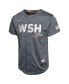 ფოტო #2 პროდუქტის Nike Big Boys and Girls Charcoal Washington Nationals City Connect Limited Jersey