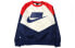 Фото #1 товара Nike Sportswear NSW 轻盈光泽梭织圆领套头卫衣 男款 空间蓝 / Кроссовки Nike AR1643-492 AR1643-492