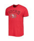 Фото #3 товара Men's Scarlet San Francisco 49ers All Arch Franklin T-shirt