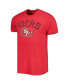 Men's Scarlet San Francisco 49ers All Arch Franklin T-shirt