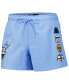 ფოტო #3 პროდუქტის Women's Blue Star Wars Pop Art Fleece Club Shorts