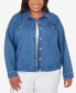 Фото #10 товара Куртка джинсовая классического кроя Alfred Dunner plus Size