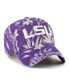 Фото #2 товара Men's Purple LSU Tigers Tropicalia Clean Up Adjustable Hat