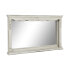 Фото #1 товара Настенное зеркало DKD Home Decor 125 x 12 x 76 cm Ель Стеклянный Белый Vintage Деревянный MDF