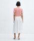 ფოტო #2 პროდუქტის Women's Flared Midi Skirt