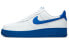 Nike Air Force 1 Low 经典 运动 低帮 板鞋 男款 皇家蓝 / Кроссовки Nike Air Force CK7663-103