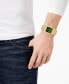 ფოტო #6 პროდუქტის Men's Crystal Bracelet Watch 33mm Gift Set