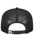 ფოტო #2 პროდუქტის Men's Black Toronto Raptors Evergreen 9FIFTY Trucker Snapback Hat