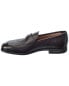 Фото #2 товара Ferragamo Martin Leather Loafer Men's Brown 10.5 Uk Eee